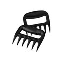 Ver imagem 1 de Garras Multiuso Tramontina Churrasco Black em Abs 02 Peças