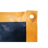 Lona para Caminhão Emborrachada Laranja/Preto com Ilhós - 8x7 - 5