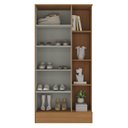 Ver imagem 3 de Sapateira para Quarto 1 Porta com Espelho Espresso Móveis