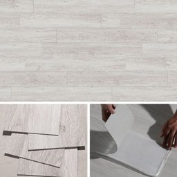 Piso Vinílico Auto Adesivo Régua Madeira Manta Caixa 5m² Brinovar - 1