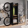 Armário Multiuso Para Bike Gran Prime Freijó e Preto - D'Rossi - 2