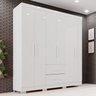 Guarda-roupa Casal 6 Portas 2 Gavetas Estrela Premium - 1