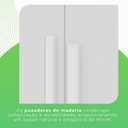 Ver mais imagens de Guarda-roupa Casal 6 Portas 2 Gavetas Estrela Premium