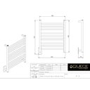 Ver imagem 2 de Toalheiro Elétrico Essencial Clean 220v Aquece - 09 Barras Redondas