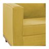 Sofá 2 Lugares Europa Suede Amarelo - 3