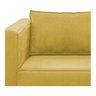 Sofá 2 Lugares Europa Suede Amarelo - 4