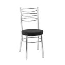 Ver imagem 2 de Kit 2 Cadeiras Cromadas Cc34 - A101