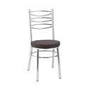 Ver imagem 2 de Kit 2 Cadeiras Cromadas Cc34 - A109