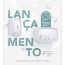 Ver imagem 3 de Dispenser de Papel Interfolha Invoq Compacto Branco