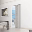 Ver imagem 3 de Porta Sanfonada de PVC 210cm x 60cm Plastporta Bcf Marrom/Floral