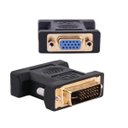 Ver imagem 1 de Adaptador Dvi 24+5 P Macho P/ Vga 15 Pinos Femea Kit 5pçs