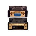 Ver imagem 3 de Adaptador Dvi 24+5 P Macho P/ Vga 15 Pinos Femea Kit 5pçs