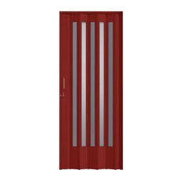 Porta Sanfonada Pvc Plastporta 210x60cm Translucida Bcf - 2