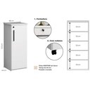 Ver imagem 4 de Sapateira 1 Porta com Fechadura 5 Prateleiras 1421 Ilan Branca