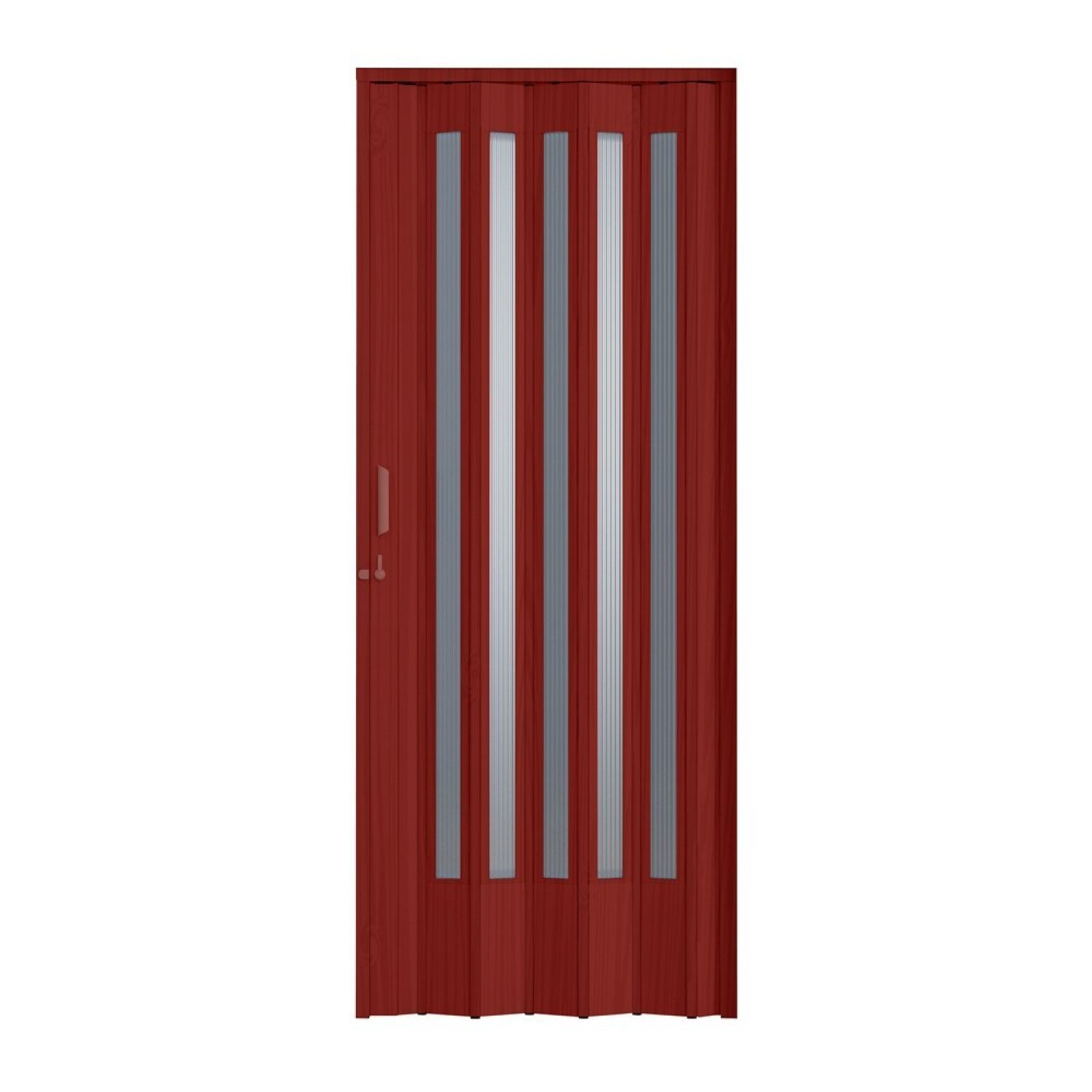 Porta Sanfonada de PVC 210x84cm Translúcida BCF - 2