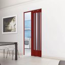 Ver imagem 3 de Porta Sanfonada de Pvc 210x84cm Translúcida Bcf