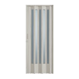 Porta Sanfonada Pvc Plastporta 210x60cm Translucida Bcf - 2