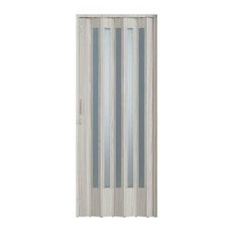 Porta Sanfonada Pvc Plastporta 210x84cm Translucida Bcf - 2