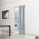 Ver imagem 3 de Porta Sanfonada de PVC Translucido 210cm x 84cm Plastporta Bcf Marrom/Pecan com
