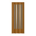 Ver imagem 2 de Porta Sanfonada Pvc Plastporta 210x60cm Translucida Bcf