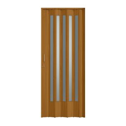 Porta Sanfonada Pvc Plastporta 210x60cm Translucida Bcf - 2