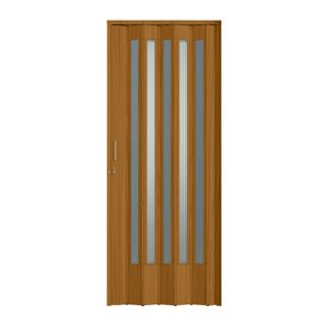 Porta Sanfonada Pvc Plastporta 210x60cm Translucida Bcf