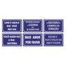 Kit 6 Placas Decorativas Frases Divertidas 20x13 cm Mdf - 2
