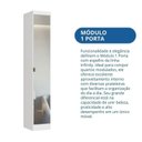 Ver imagem 3 de Guarda-roupa Modulado 1 Porta com Espelho Infinity
