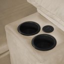 Ver imagem 7 de Sofá Retrátil Tesla 2,80m Usb e Porta Copo Suede