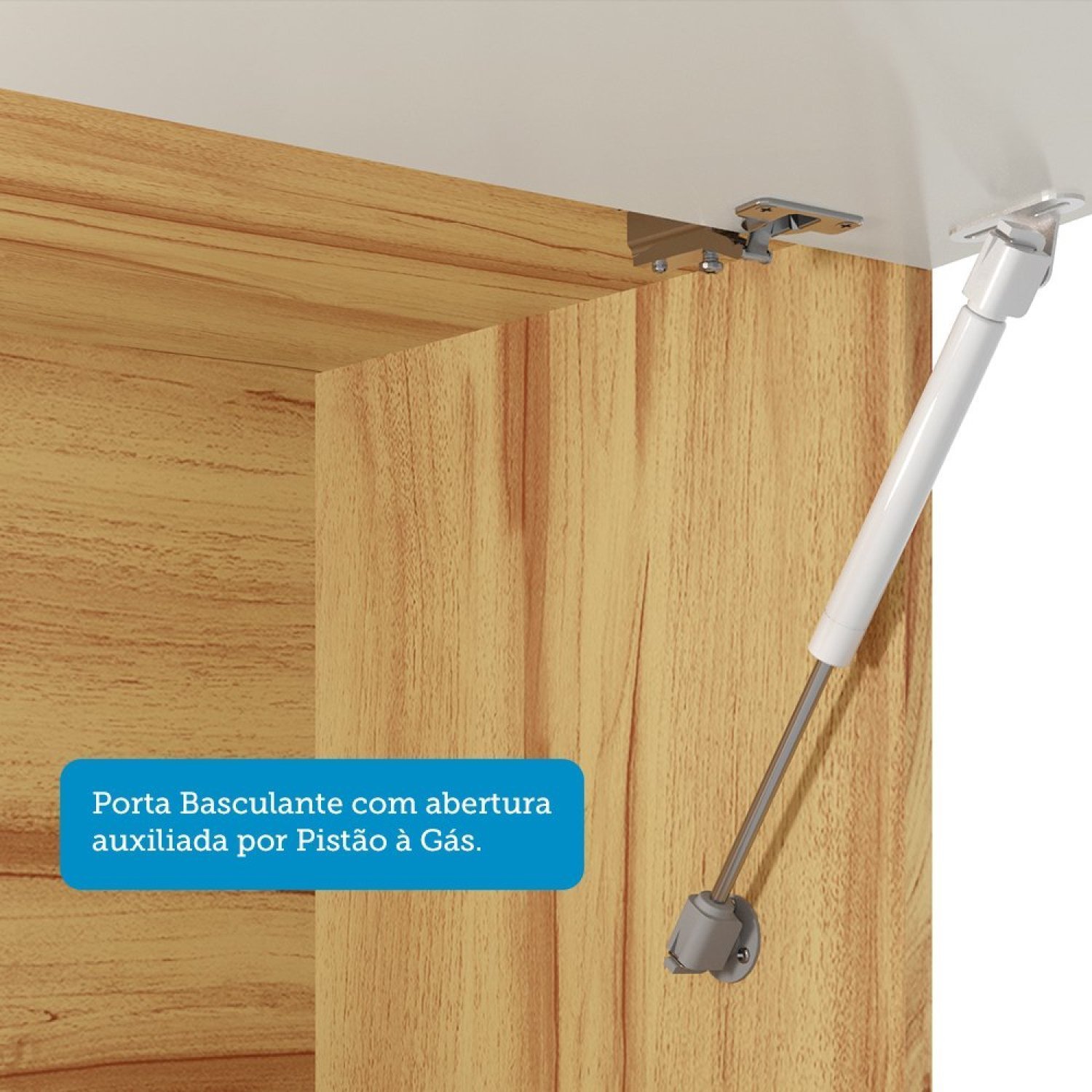 Cozinha Modulada Compacta 3 Peças 7 Portas 2 Gavetas com Tampo e Vidro Reflecta 100% Mdf Itália Espr - 4