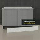Ver imagem 3 de Rodapé para Cozinhas Madesa Glamy, Lux, Agata e Stella - Branco