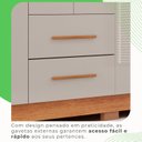 Ver imagem 7 de Guarda-roupa Casal 6 Portas 2 Gavetas Estrela Premium