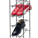 Ver imagem 3 de Sapateira Preta Organizadora 6 Pares Suporte Aramado Hall de Entrada Quarto Utimil