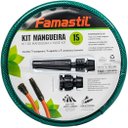 Ver imagem 2 de Foxlux, Mangueira Kit Jardinagem Trançada Verde, 15m, Famastil