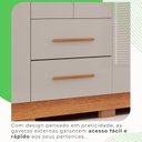 Ver imagem 6 de Guarda-roupa Casal com Espelho 6 Portas 2 Gavetas Estrela Premium