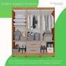 Guarda-roupa Casal com Espelho 6 Portas 2 Gavetas Estrela Premium - 3