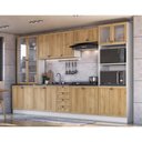 Ver imagem 1 de Armário de Cozinha Completo Ditália Berlim 8 Peças Cv/br B2