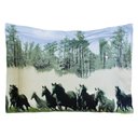 Ver imagem 3 de Kit Cobre Leito Colcha Encatare Casal 3 Peças Percal 200 Fios 100% Algodão - Texas Cavalo