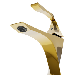 Torneira de Banheiro Lavabo Luxo Paris Monocomando 100% Metal Premium Dourada Goldenx - 4