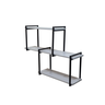 Nicho Suspenso 90x30 Vintage Duplo/cinza Claro 05 - 1