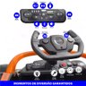 Carro Elétrico Infantil com Controle Remoto 12v Fórmula 1 Mclaren Laranja Sons de Corrida e Carregad - 3