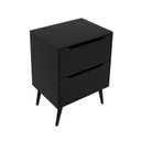 Ver imagem 2 de Gabinete para Banheiro 60cm com 2 Gavetas Bn3639 Preto Tecnomobili