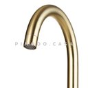 Ver imagem 4 de Torneira para cozinha Misturador Monocomando em Aço Inox Escovado Tocantins Pingoo.casa - Dourado