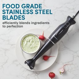 Elite Gourmet Ehb3201 Liquidificador de Mão 2 Velocidades Preto - 6