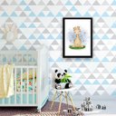 Ver imagem 2 de Quadro Infantil Estilo Aquarela Girafinha 24X18Cm 001