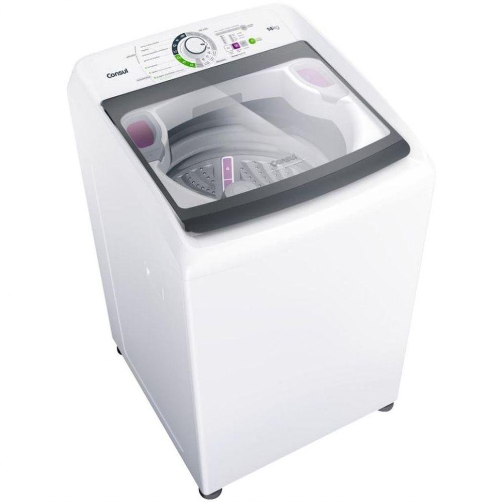 Máquina De Lavar 14kg Extra Econômica Consul Branco 127v | MadeiraMadeira