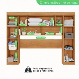 Guarda-roupa Modulado 4 Portas Apolo - 6