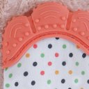 Ver imagem 4 de Mordedor Luvinha para Bebê Silicone e Poliéster Laranja
