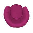 Ver imagem 3 de Poltrona Cadeira Decorativa Pétala - Veludo Marsala