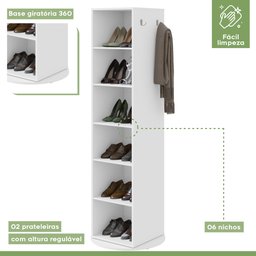 Sapateira para 11 a 20 Pares Esthela - 6